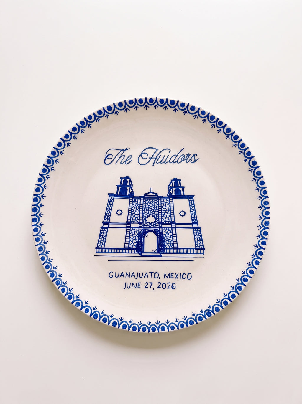 Single Border Wedding Venue Portrait